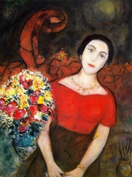  marc - Portrait of Vava 2 contemporary Marc Chagall